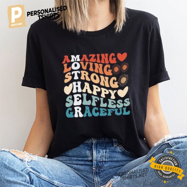 Graceful Mother Crossword Puzzle T shirt, best gift for mom on mother's day