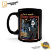 Let's Watch Scary Movies Black Ceramic Cup 2