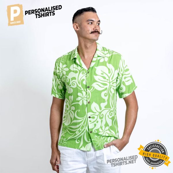Monstera Abstract aloha hawaiian shirts 03