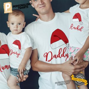 Personalised Hats For family funny christmas shirts