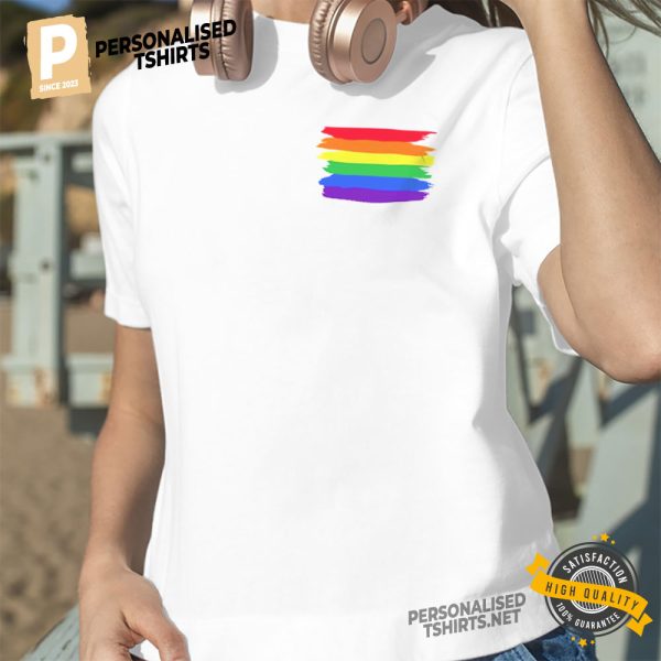 Rainbow Flag lgbt pride t shirt