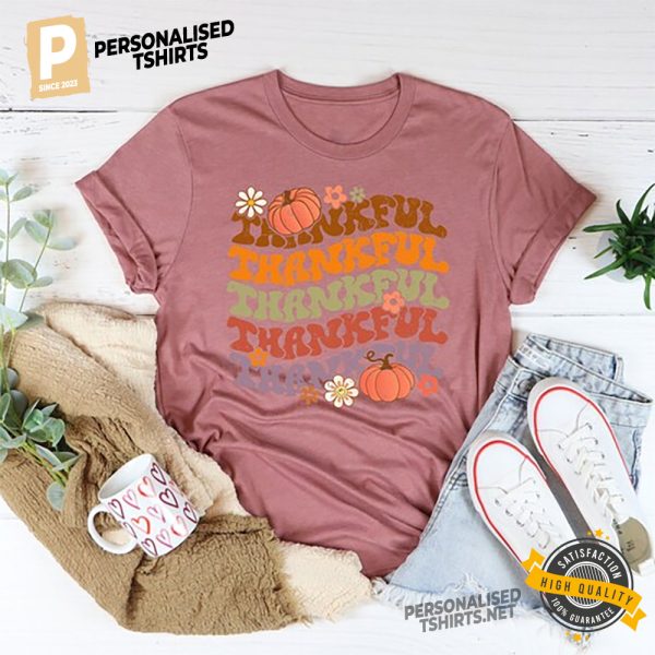 Thankful Thanksgiving Family Thanksgiving Shirt 3