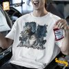 Wolf Ripping, alpha wolf meme Funny Graphic Tee