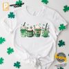 Lucky Drinks Clover Irish st patrick's day shirt 2