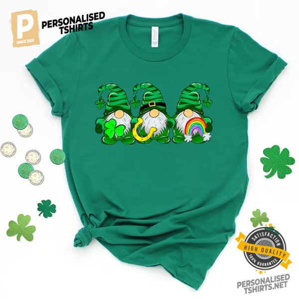 Lucky Gnome st patrick's day shirt, Lucky Day Apparel 1