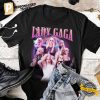 Lady Gaga Fashionable Collage Vintage Style Shirt 1