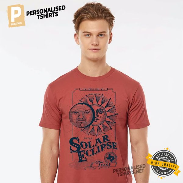 Texas solar eclipse april 8 2024 Shirt 1
