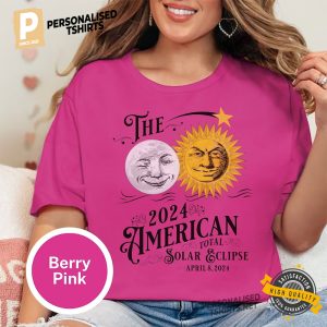 The 2024 American total solar eclipse Funny Shirt 1