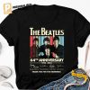 The Beatles 64th Years Anniversary Signatures Memorial Shirt 3