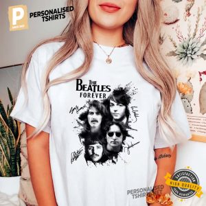 The Beatles Forever Signatures Shirt 1