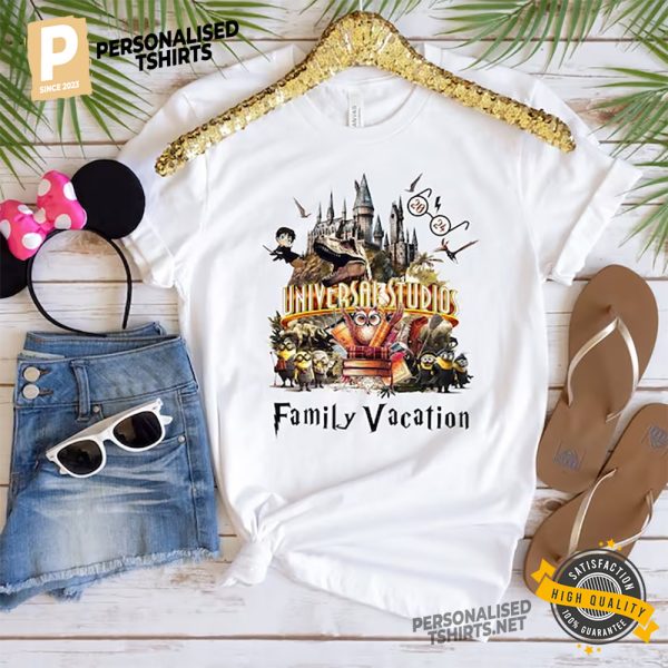 Universal Studios Family Vacation Disneyworld Comfort Colors Shirt 1