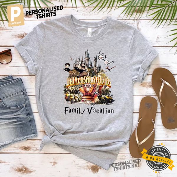 Universal Studios Family Vacation Disneyworld Comfort Colors Shirt 2