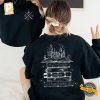 Wizard Magic Books Castle harry potter gifts Two Sided Shirt