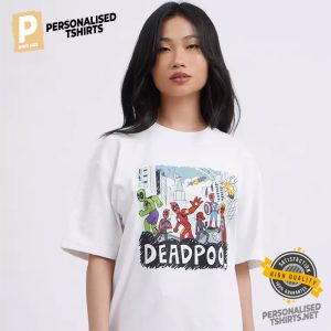 Avengers Deadpool Funny Marvel Art Shirt 2