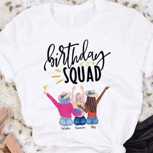 Birthday Squad, Personalized Birthday Shirt