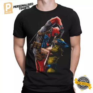 Deadpool Vs Wolverine X Men Fanart Shirt 1