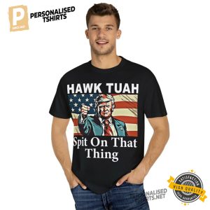 Hawk Tuah Spit On That Thing Trump 2024 Art Shirt 1