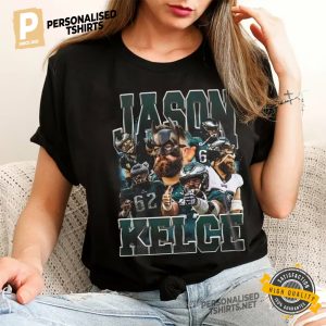 Jason Kelce Vintage 90s Graphic Style T Shirt 2