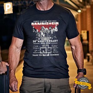 Rammstein 30th Anniversary Europe Stadium Tour 2024 Shirt 3