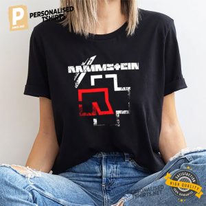 Rammstein Rock N Roll Logo Shirt 1